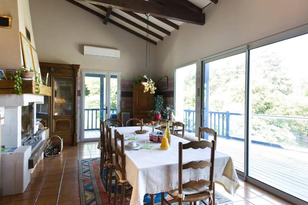Le Cedre Bleu Hotel Ciboure Eksteriør billede